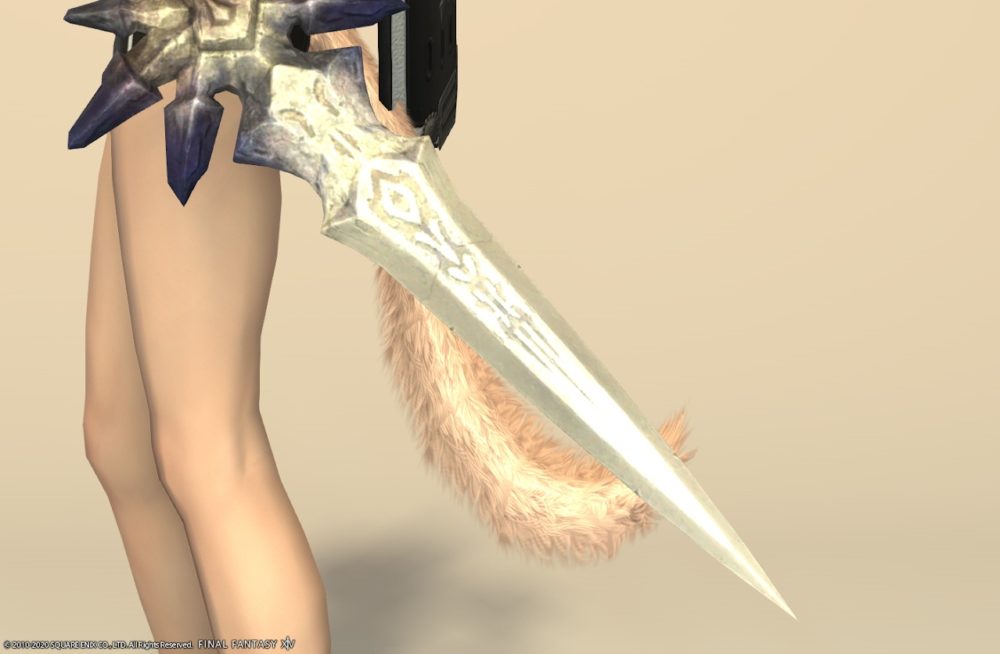 Ff14 ダイアウルフ ロングソード ダイアウルフスクトゥム Pvp装備 新生 ナイト武器 Ff14ブログりおの桜庵