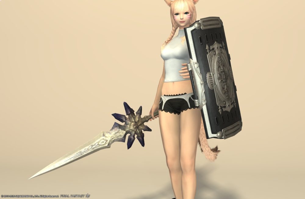 Ff14 ダイアウルフ ロングソード ダイアウルフスクトゥム Pvp装備 新生 ナイト武器 Ff14ブログりおの桜庵