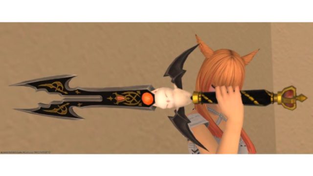 Ff14 バハムートバルディッシュ バハ真成編武器の見た目 詳細 おまけ なぜハバに侵攻編以外零式がないのか Ff14ブログりおの桜庵