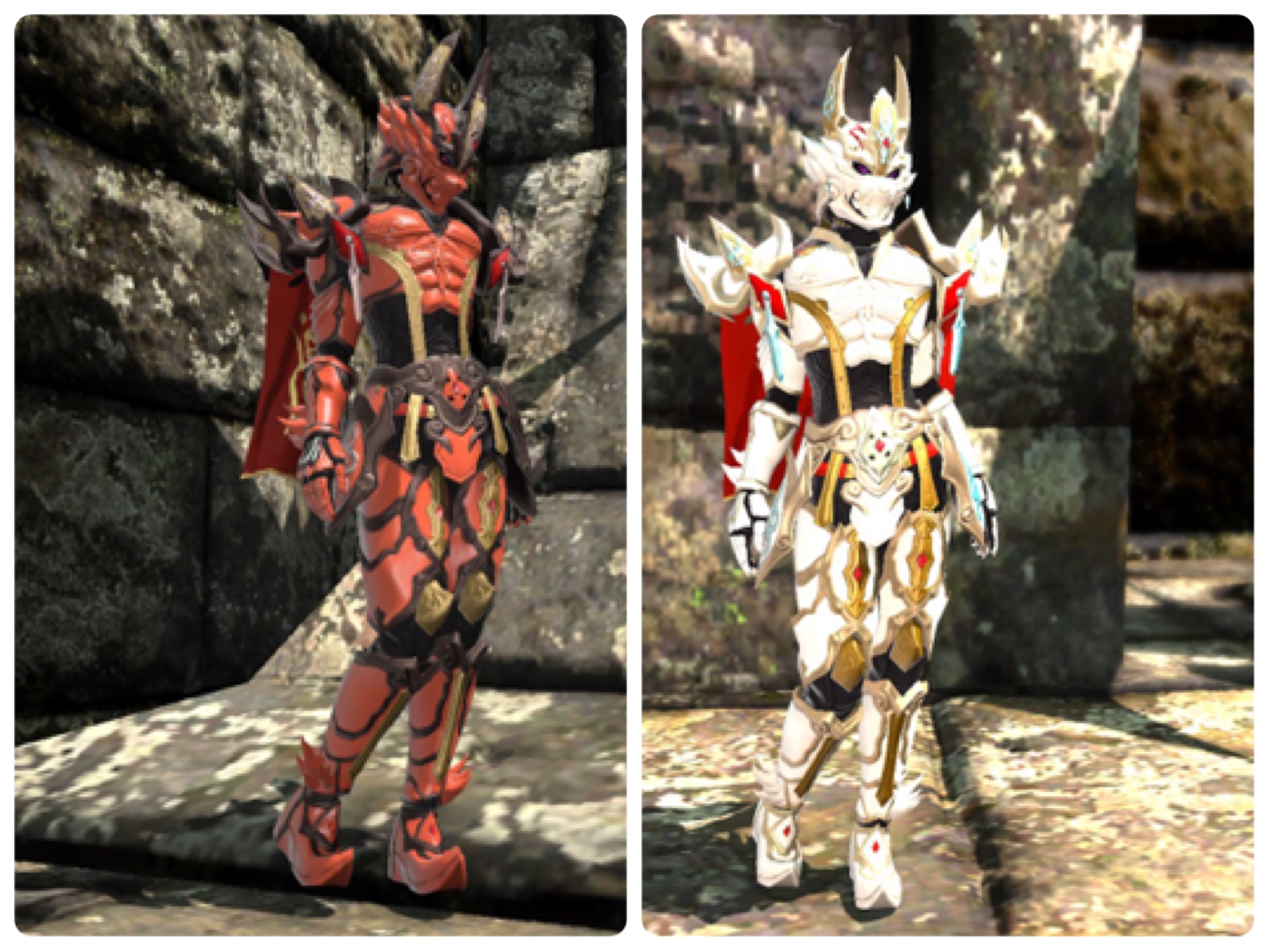 Ff14 白夜装備 牙狼garoコラボ竜騎士装備の見た目 染色 入手方法など詳細 Ff14ブログりおの桜庵