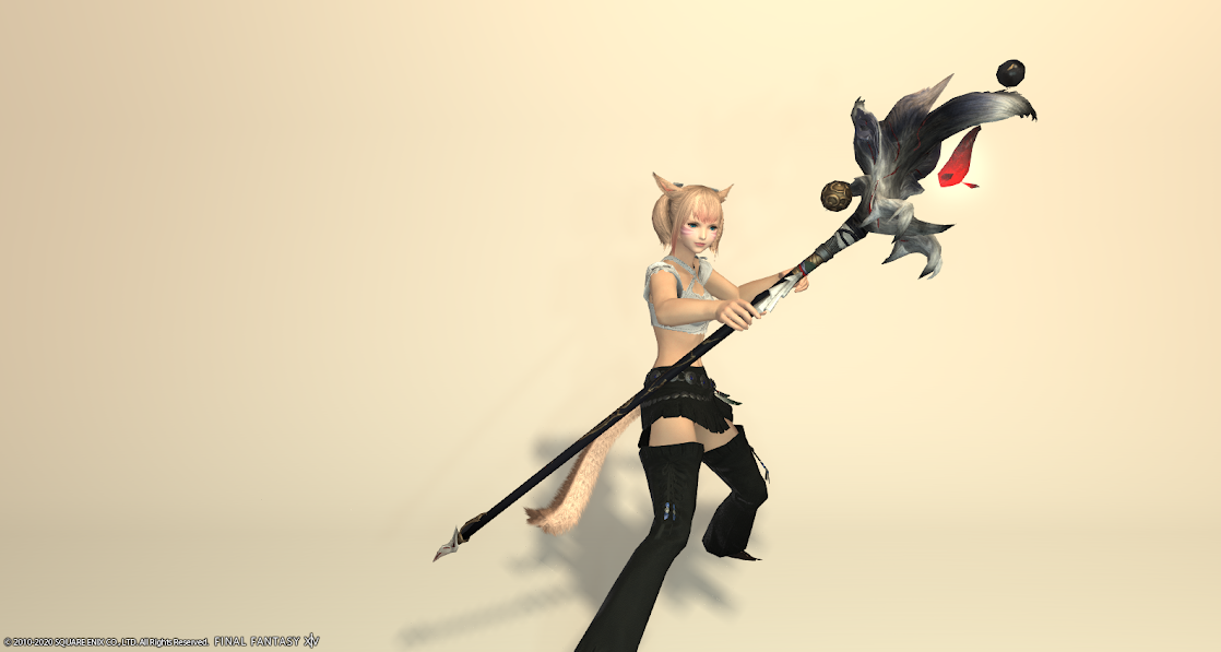 Ff14 黒狐呪杖 Pvp装備 紅蓮 黒魔道士武器 Ff14ブログりおの桜庵