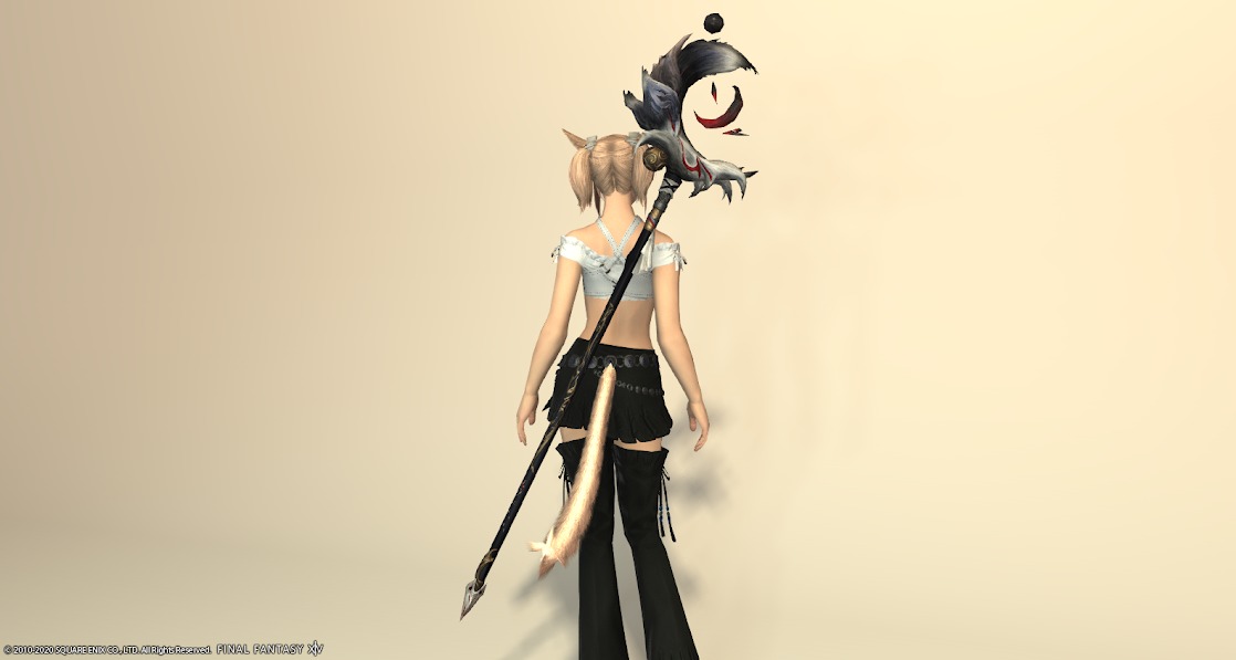 Ff14 黒狐呪杖 Pvp装備 紅蓮 黒魔道士武器 Ff14ブログりおの桜庵