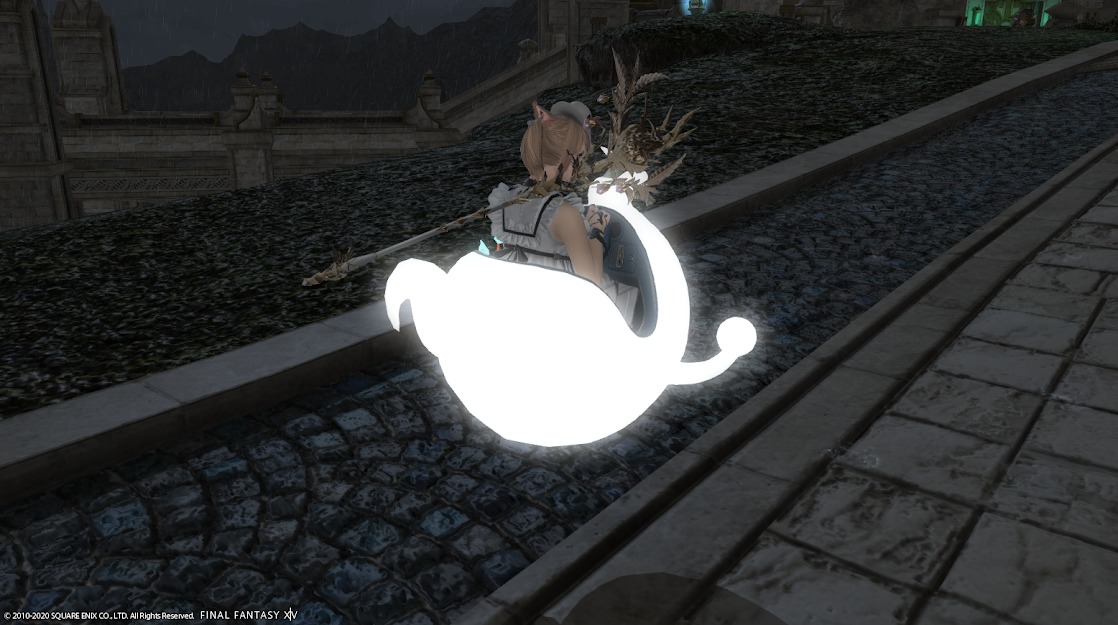 Ff14 ウィスパー号改 妖怪ウォッチコラボマウント Ff14ブログりおの桜庵