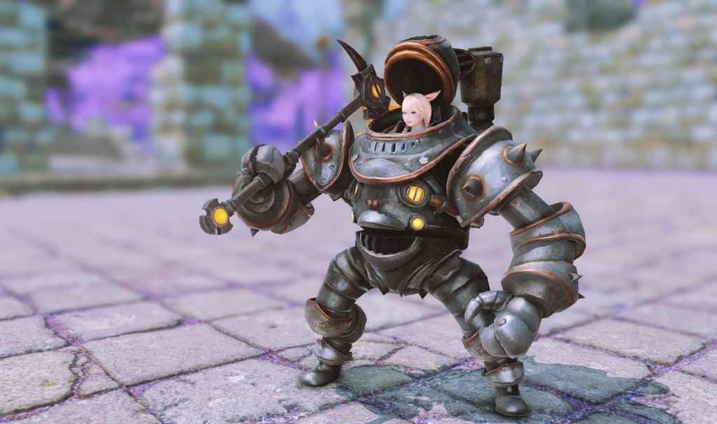 【FF14】マウント「コンストラクト07」見た目・入手方法｜FF14ブログりおの桜庵