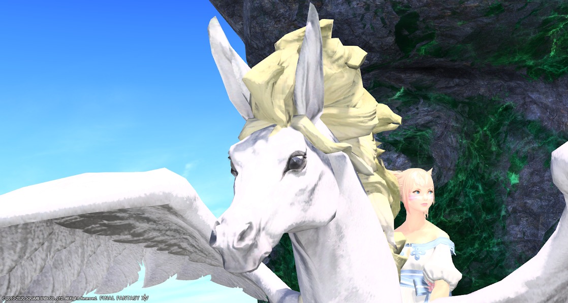 Ff14 マウント ペガサスの見た目 入手方法 Ff14ブログりおの桜庵