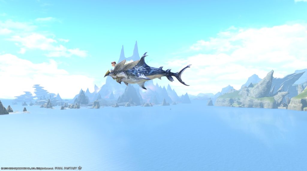 【FF14】ヒボドゥス【サメマウント オーシャンフィッシング】|FF14ブログりおの桜庵