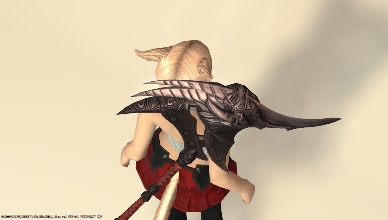 Ff14 キングベヒーモス バトルアクス Pvp装備 蒼天 戦士武器 Ff14ブログりおの桜庵