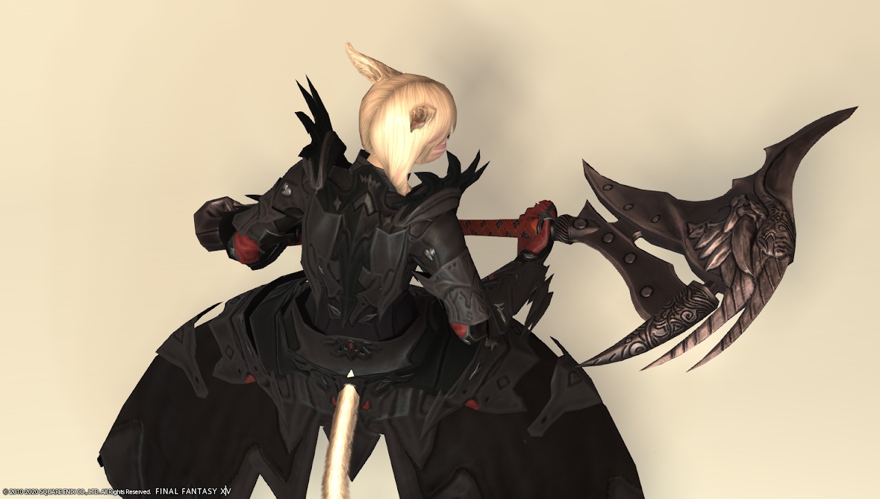 Ff14 キングベヒーモス バトルアクス Pvp装備 蒼天 戦士武器 Ff14ブログりおの桜庵