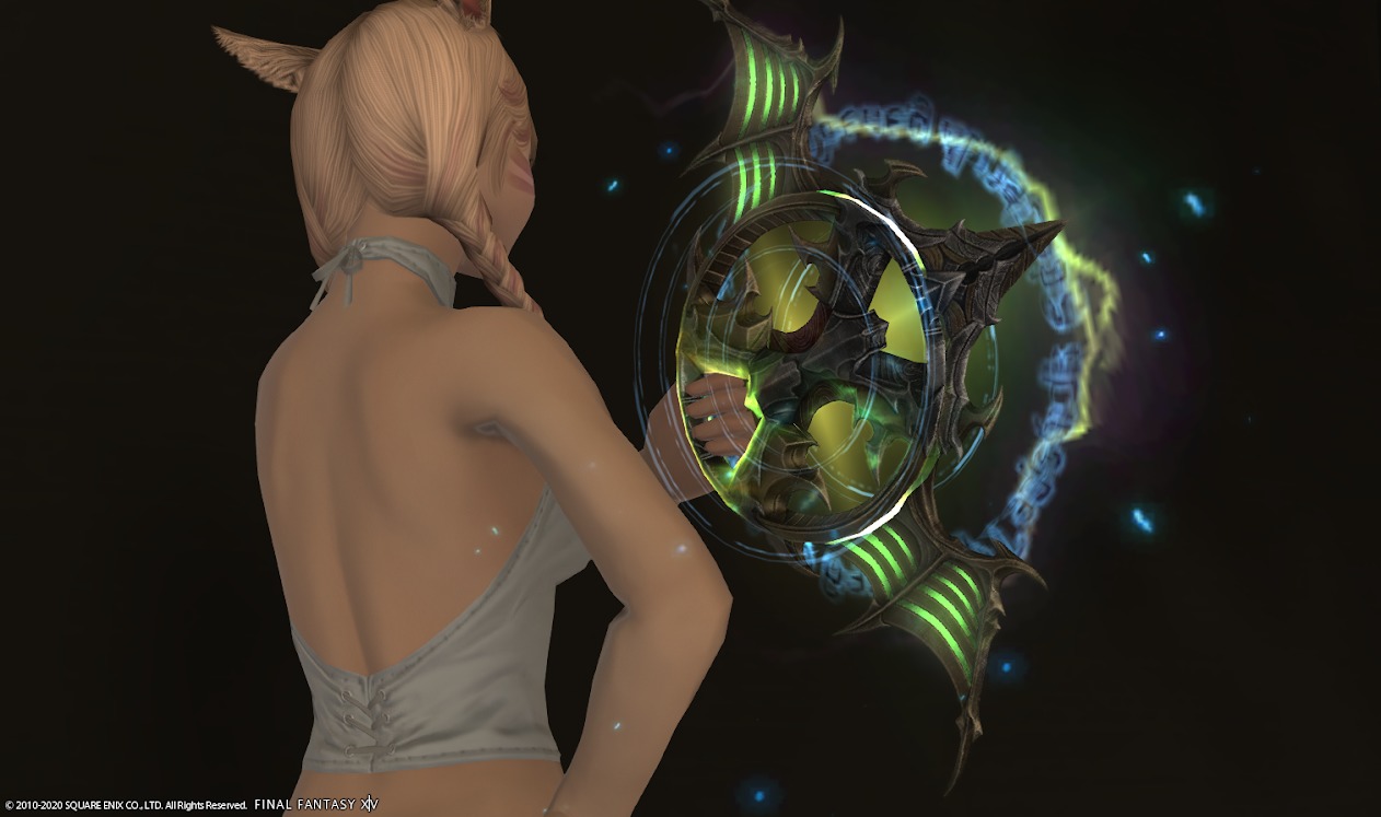 Ff14 神龍円月輪 輝 の見た目 入手方法 踊り子武器 Ff14ブログりおの桜庵