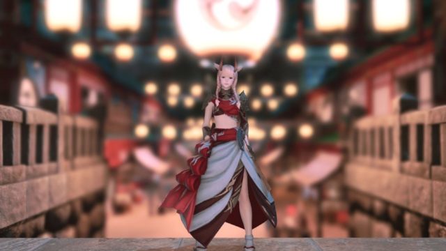 Ff14ミラプリ イリディセントヒーラーでワンピースコーデ ミラプリno Ff14ブログりおの桜庵